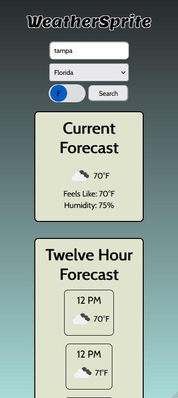 WeatherSprite Preview